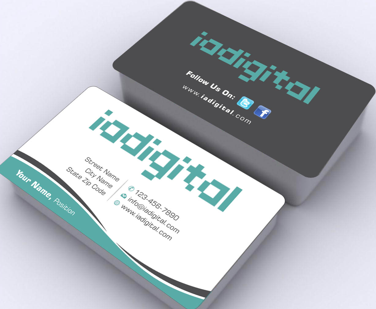 Business Card Design by Sbss for IADigital | Design #2297728