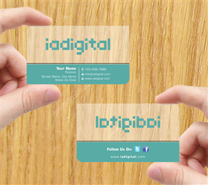 Business Card Design by Sbss for IADigital | Design: #2297740