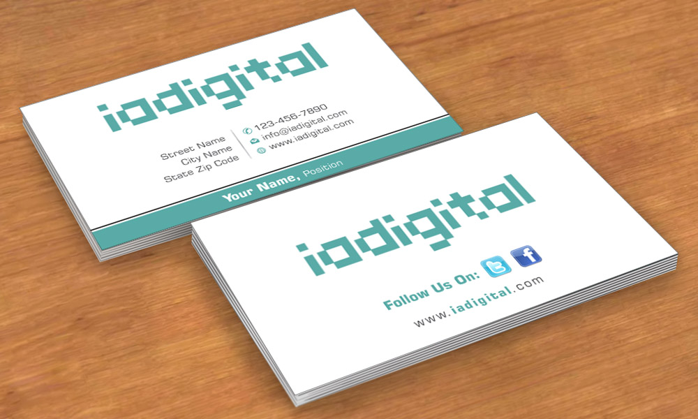 Business Card Design by Sbss for IADigital | Design #2297788