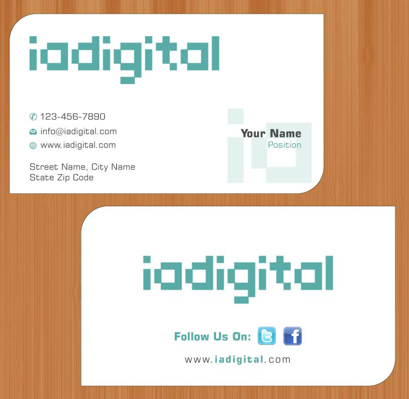 Business Card Design by Sbss for IADigital | Design #2297840
