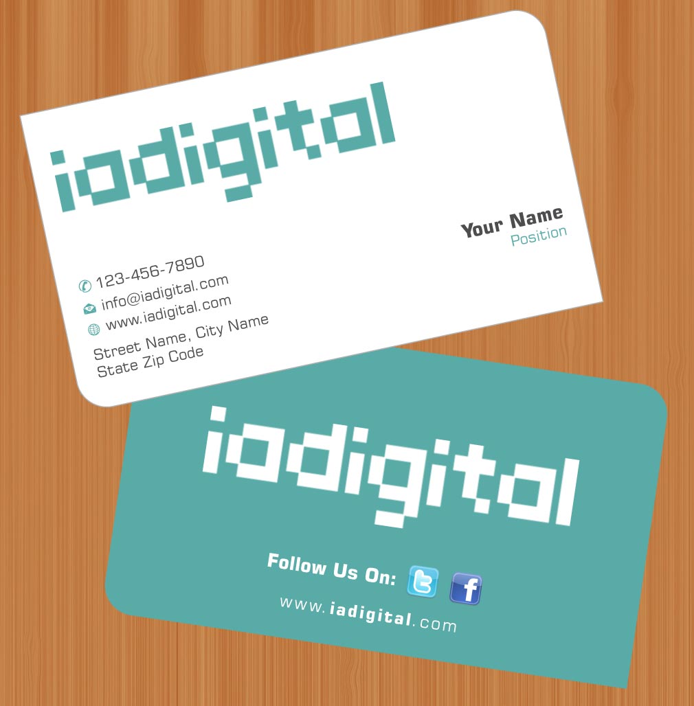 Business Card Design by Sbss for IADigital | Design #2297841