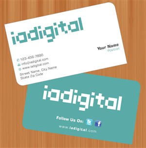 Business Card Design by Sbss for IADigital | Design: #2297841