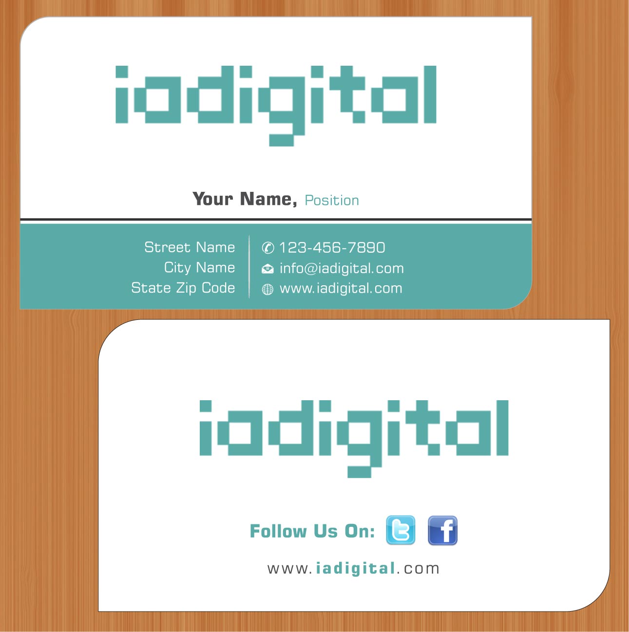 Business Card Design by Sbss for IADigital | Design #2297842