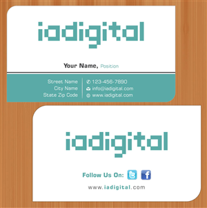 Business Card Design by Sbss for IADigital | Design: #2297842