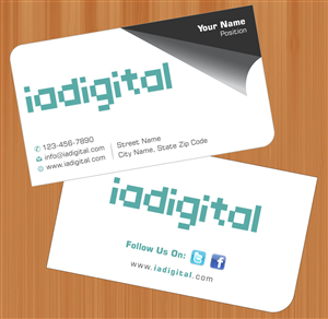 Business Card Design by Sbss for IADigital | Design: #2297844
