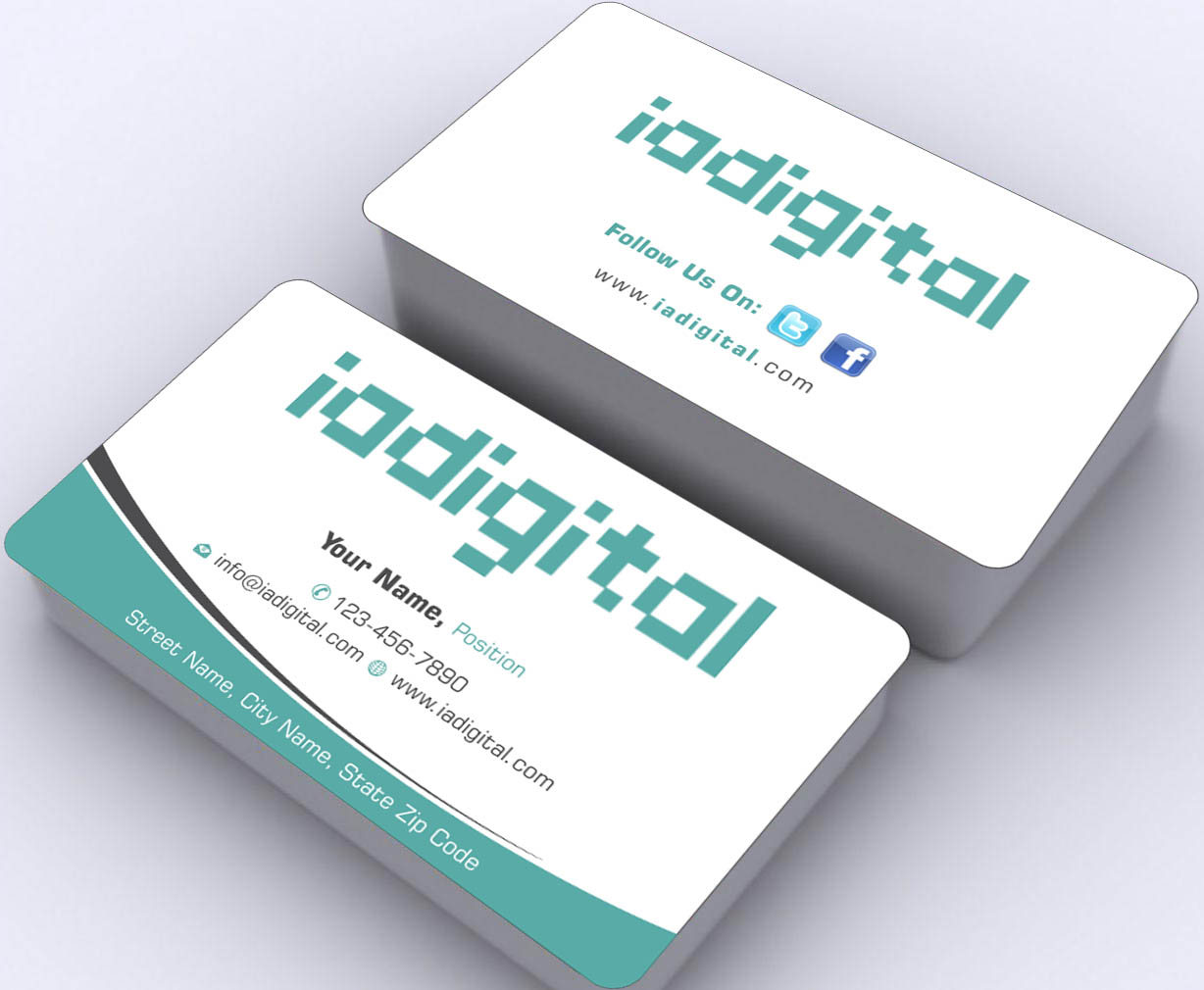 Business Card Design by Sbss for IADigital | Design #2297847