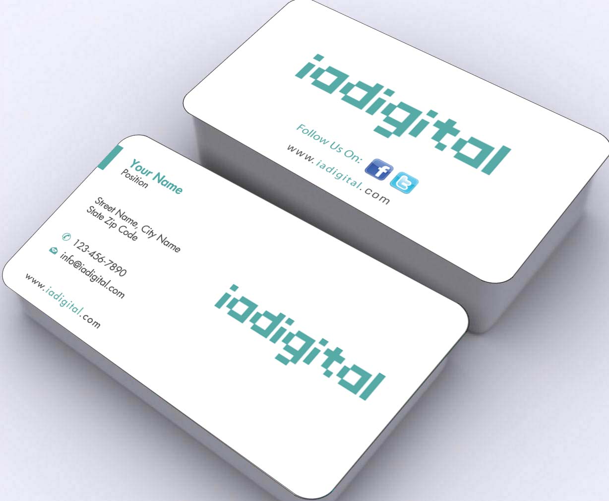 Business Card Design by Sbss for IADigital | Design #2297898