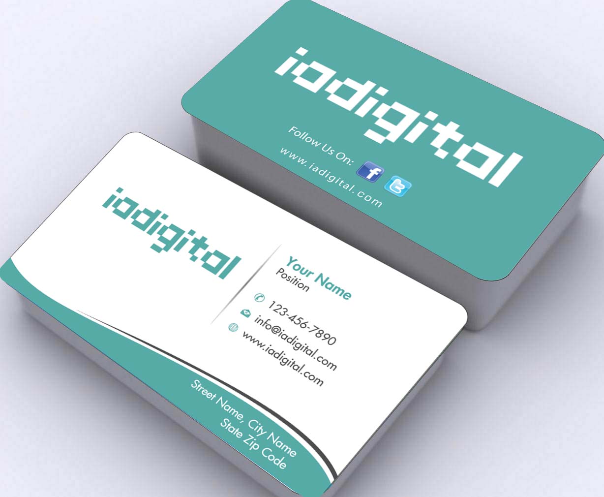 Business Card Design by Sbss for IADigital | Design #2297899