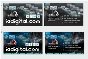 Business Card Design by IneseRo for IADigital | Design: #2287162
