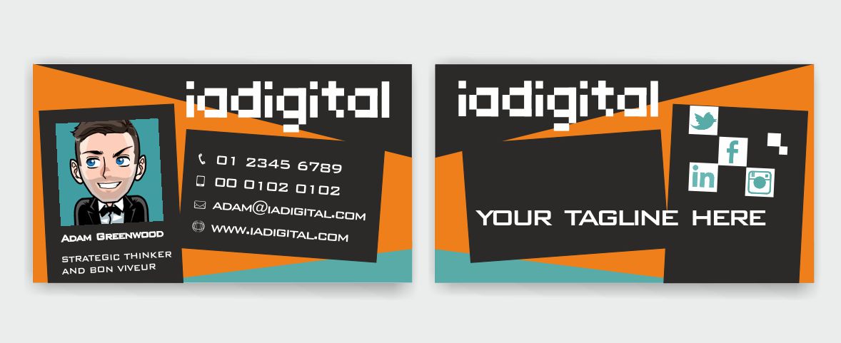 Design de Carte de Visite par IneseRo pour IADigital | Design #2287213