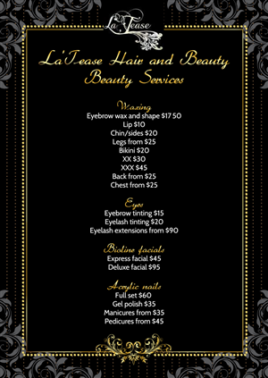 Menu Design Project | Diseño de Menú por Pinky 