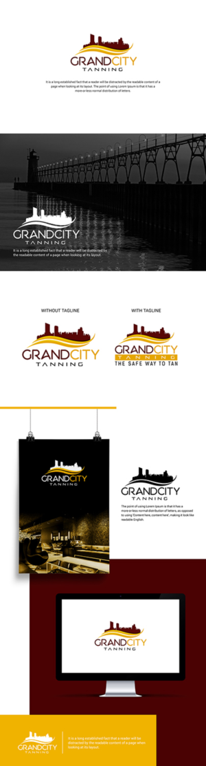 Logo Design by Logo Xtudio for Grand City Tanning | Design: #11086829