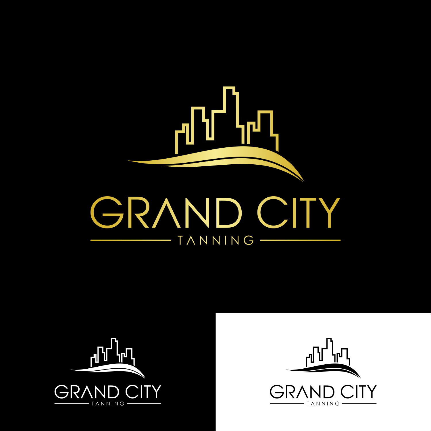 Logo Design by JM GRAPHICS for Grand City Tanning | Design #11083338