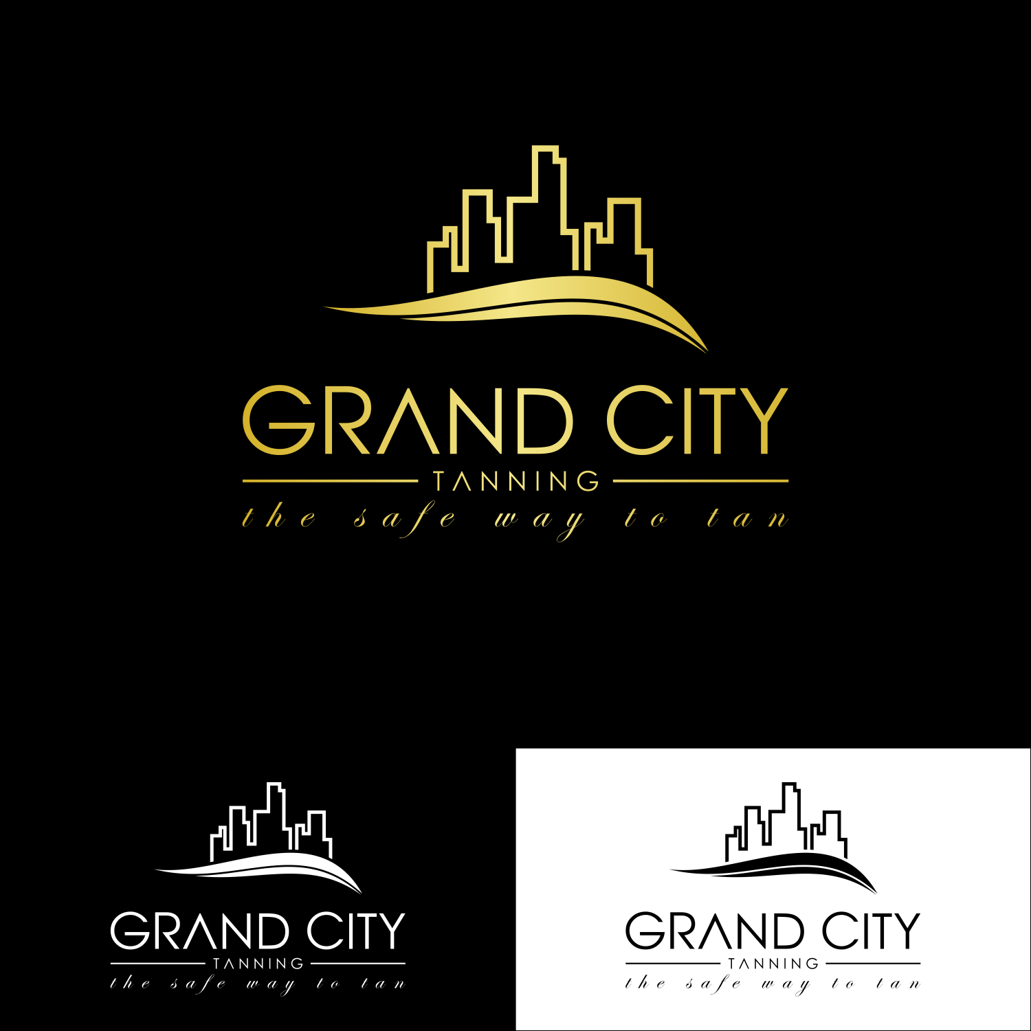 Logo Design by JM GRAPHICS for Grand City Tanning | Design #11083407