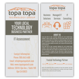 Topa Topa Technology Group - Need a Sales Promotion Flyer for a Managed IT Services company | Flyer-Design von at-as