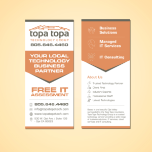 Flyer-Design von Mahendran  für Topa Topa Technology Group | Design #11699394