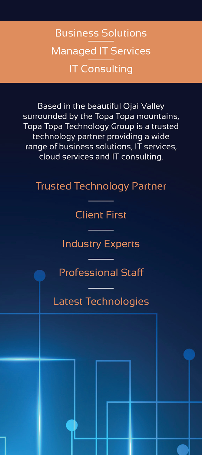 Flyer Design by creative.SB for Topa Topa Technology Group | Design #11694703