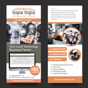 Design de Flyer par rkailas pour Topa Topa Technology Group | Design : #11711556