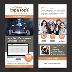 Design de Flyer par rkailas pour Topa Topa Technology Group | Design : #11711558