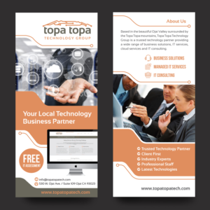 Design de Flyer par rkailas pour Topa Topa Technology Group | Design : #11711564