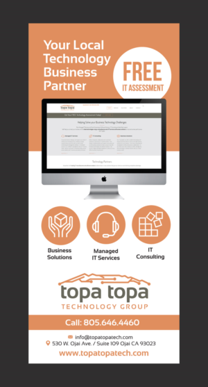 Flyer-Design von rkailas für Topa Topa Technology Group | Design #11735769