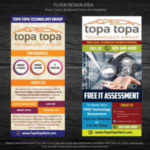 Flyer-Design von Venkat für Topa Topa Technology Group | Design #11731069