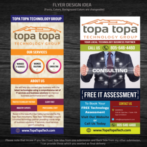 Flyer Design by Venkat for Topa Topa Technology Group | Design: #11731071