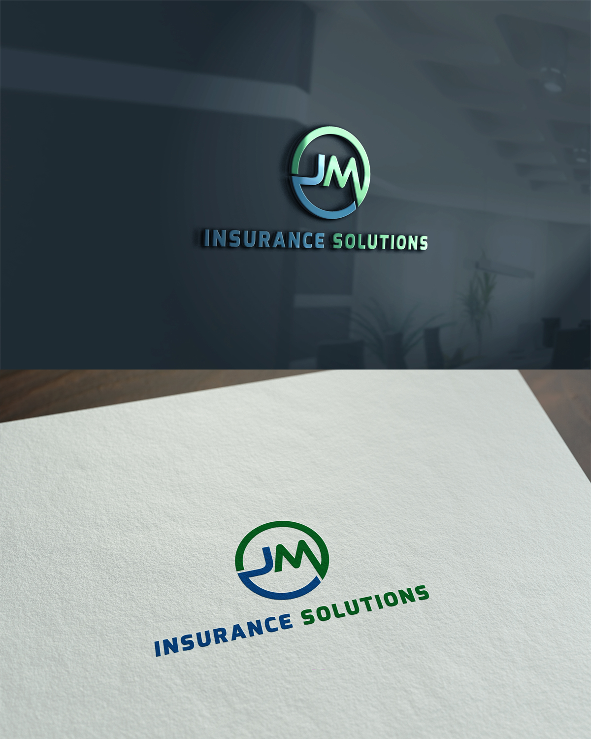 Logo-Design von yoossefMaroc für  J & M Insurance Solutions | Design #11091782