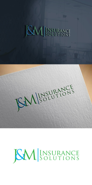 Logo Design by saeinpahore41504 for  J & M Insurance Solutions | Design: #11095638