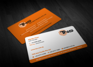 Business Card Design by Pointless Pixels India for TNS Asia Pacific Pte Ltd | Design: #11092138