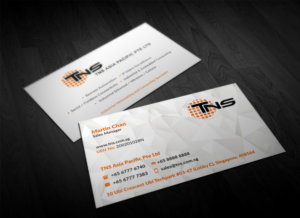 Business Card Design by Pointless Pixels India for TNS Asia Pacific Pte Ltd | Design: #11092154