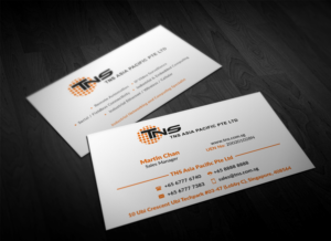 Business Card Design by Pointless Pixels India for TNS Asia Pacific Pte Ltd | Design: #11092159