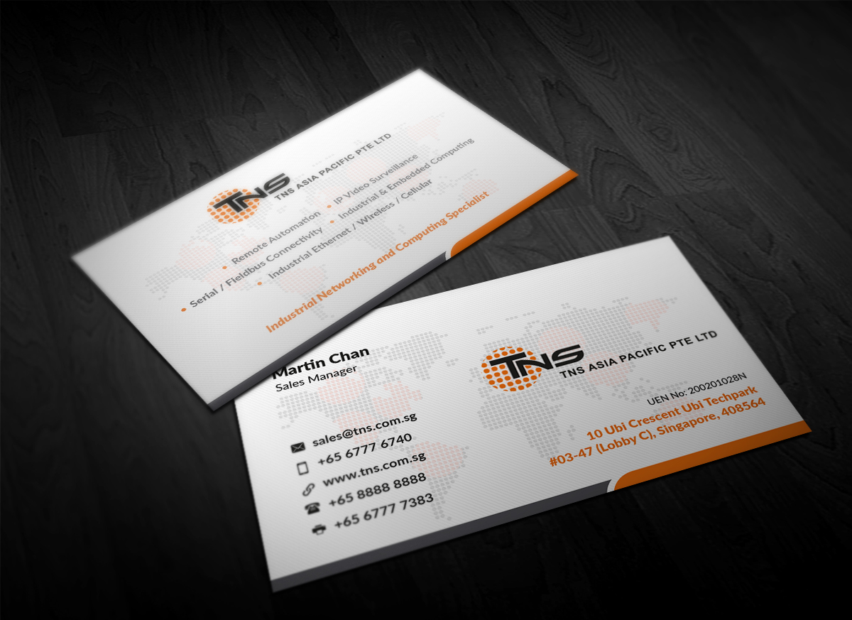 Business Card Design by Pointless Pixels India for TNS Asia Pacific Pte Ltd | Design #11095157