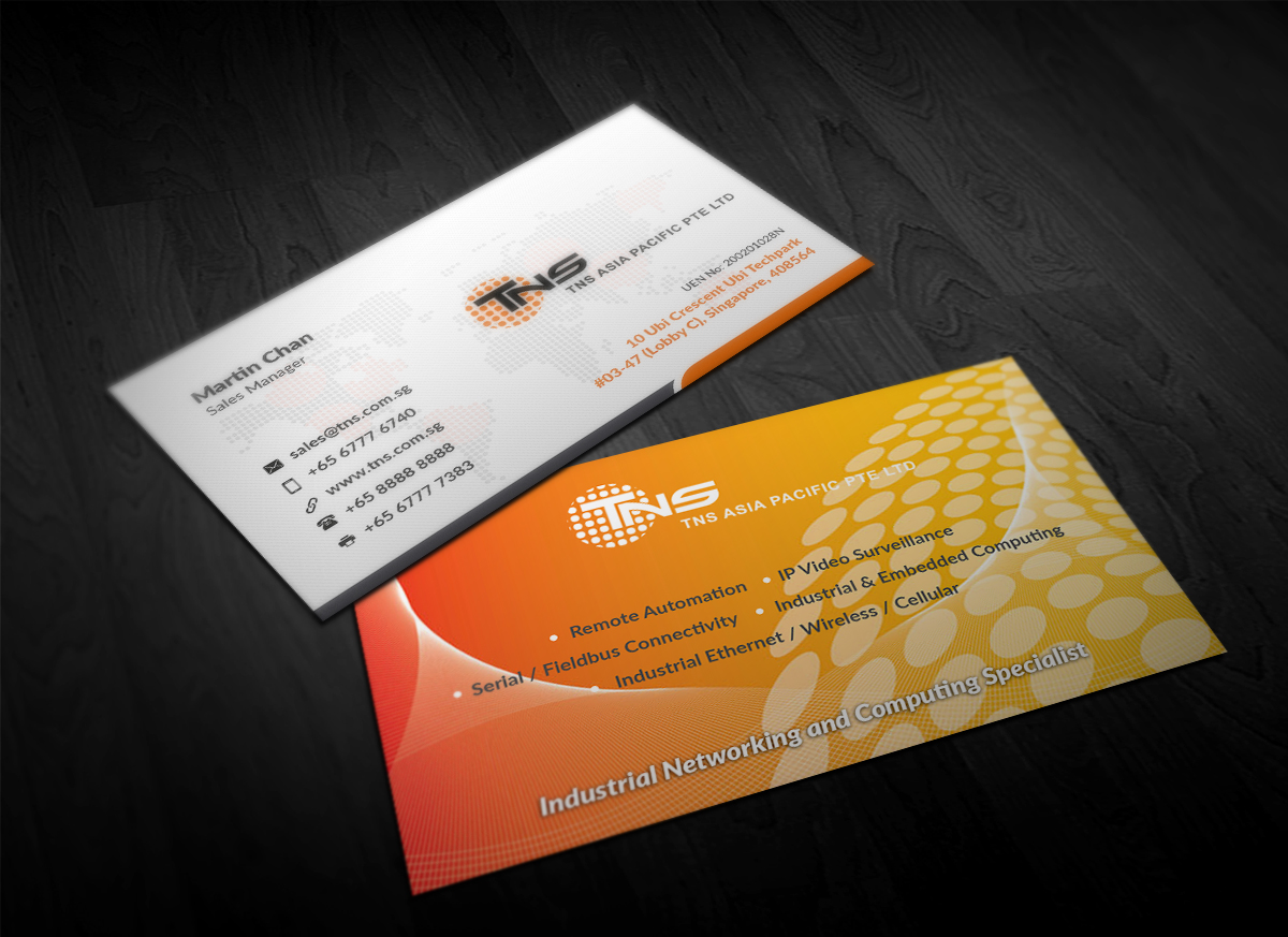 Business Card Design by Pointless Pixels India for TNS Asia Pacific Pte Ltd | Design #11095298