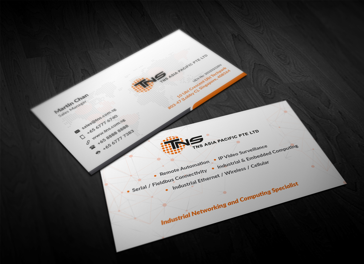 Business Card Design by Pointless Pixels India for TNS Asia Pacific Pte Ltd | Design #11095378