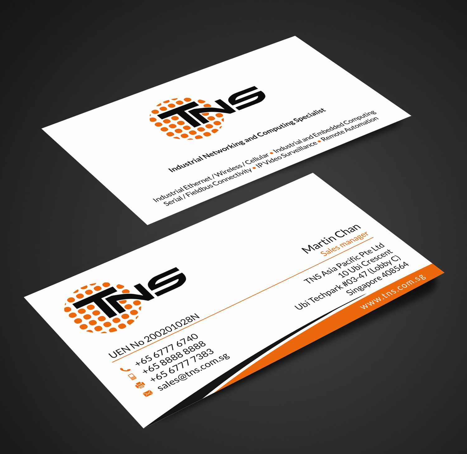 Design de Carte de Visite par SKYdesign pour TNS Asia Pacific Pte Ltd | Design #11104647