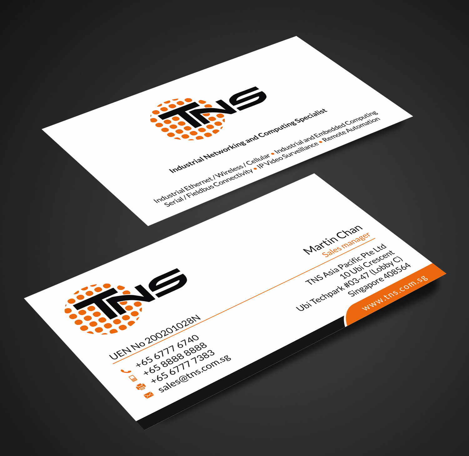 Design de Carte de Visite par SKYdesign pour TNS Asia Pacific Pte Ltd | Design #11104649