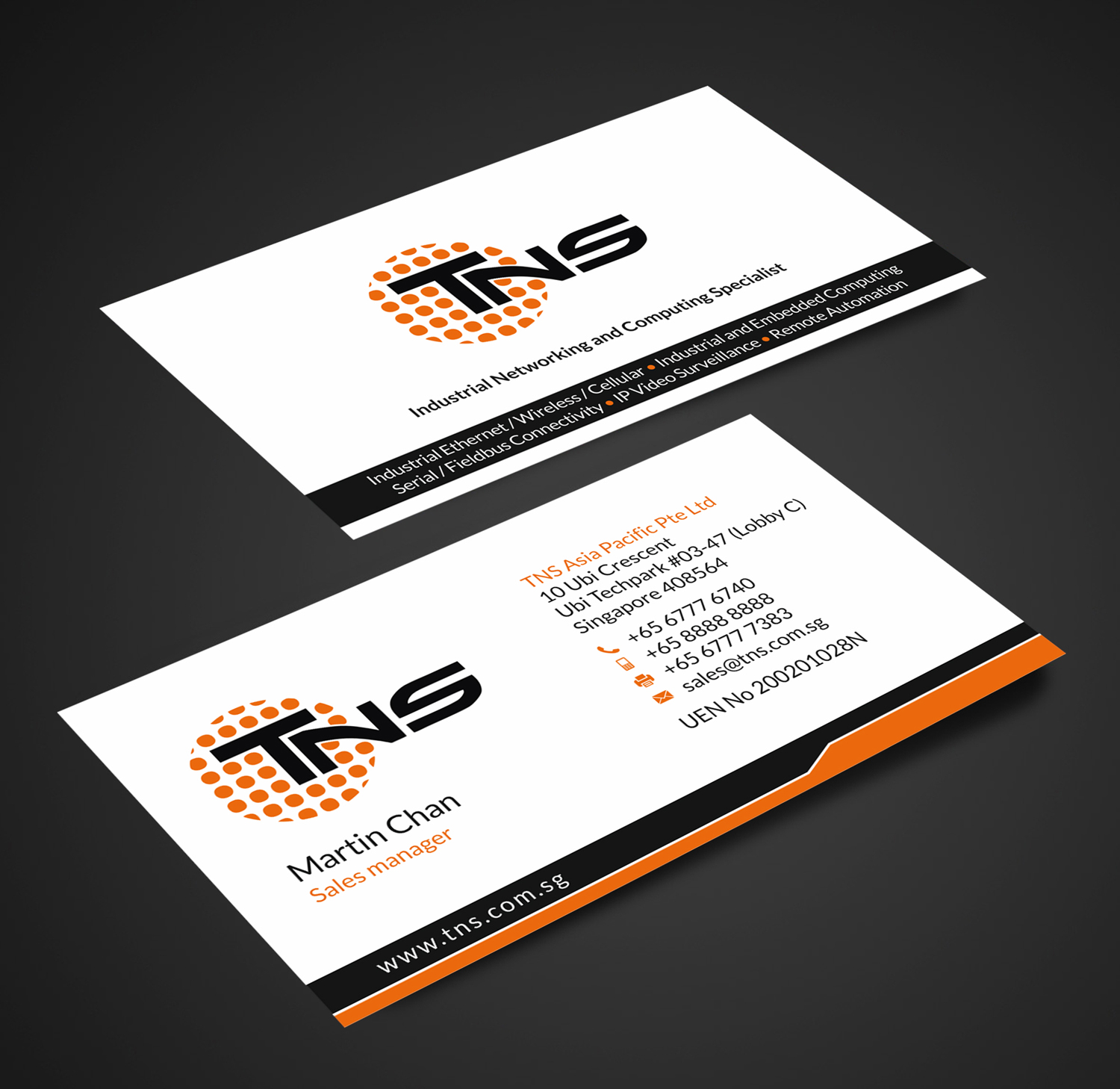 Design de Carte de Visite par SKYdesign pour TNS Asia Pacific Pte Ltd | Design #11104670