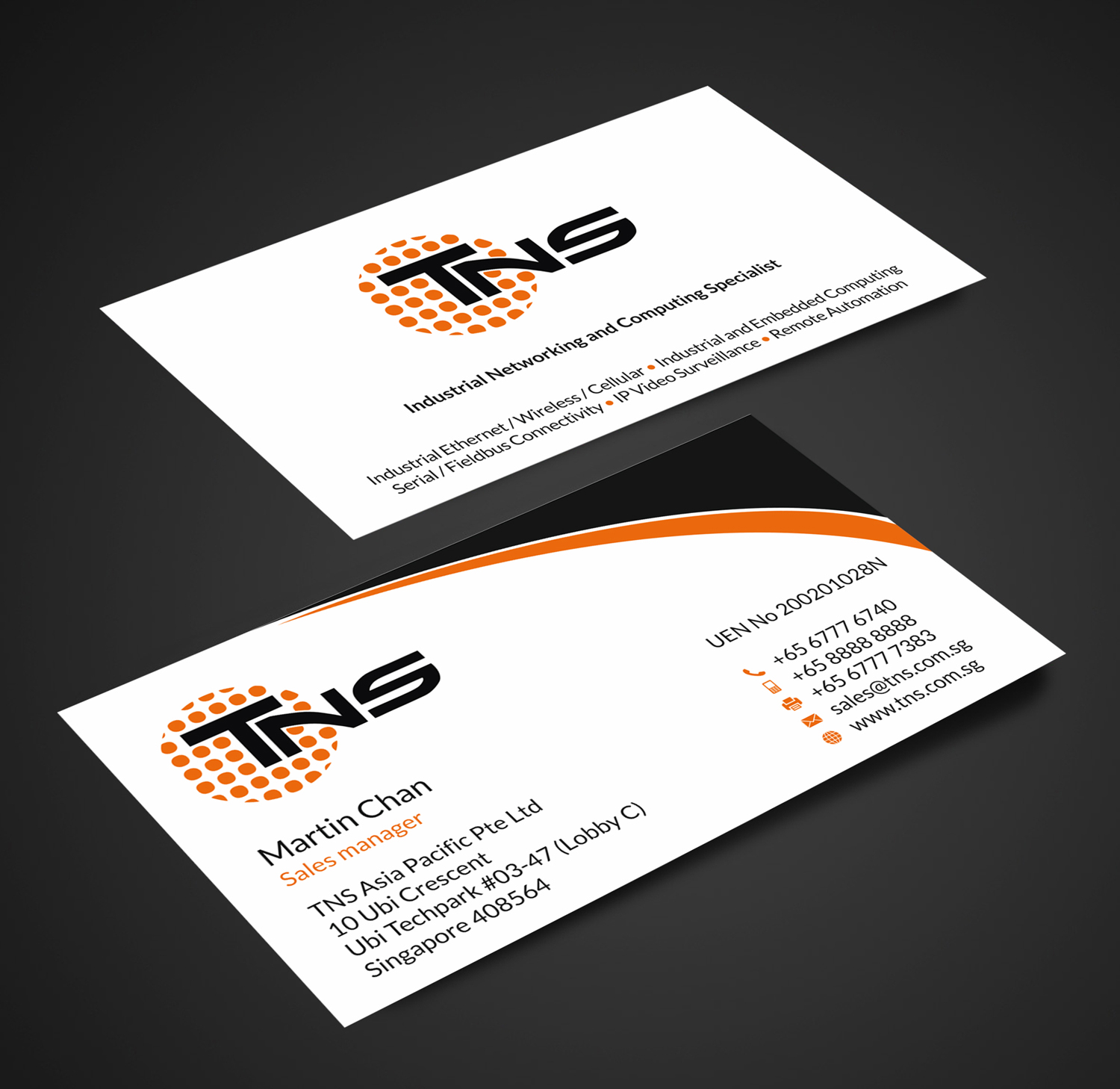 Design de Carte de Visite par SKYdesign pour TNS Asia Pacific Pte Ltd | Design #11104674