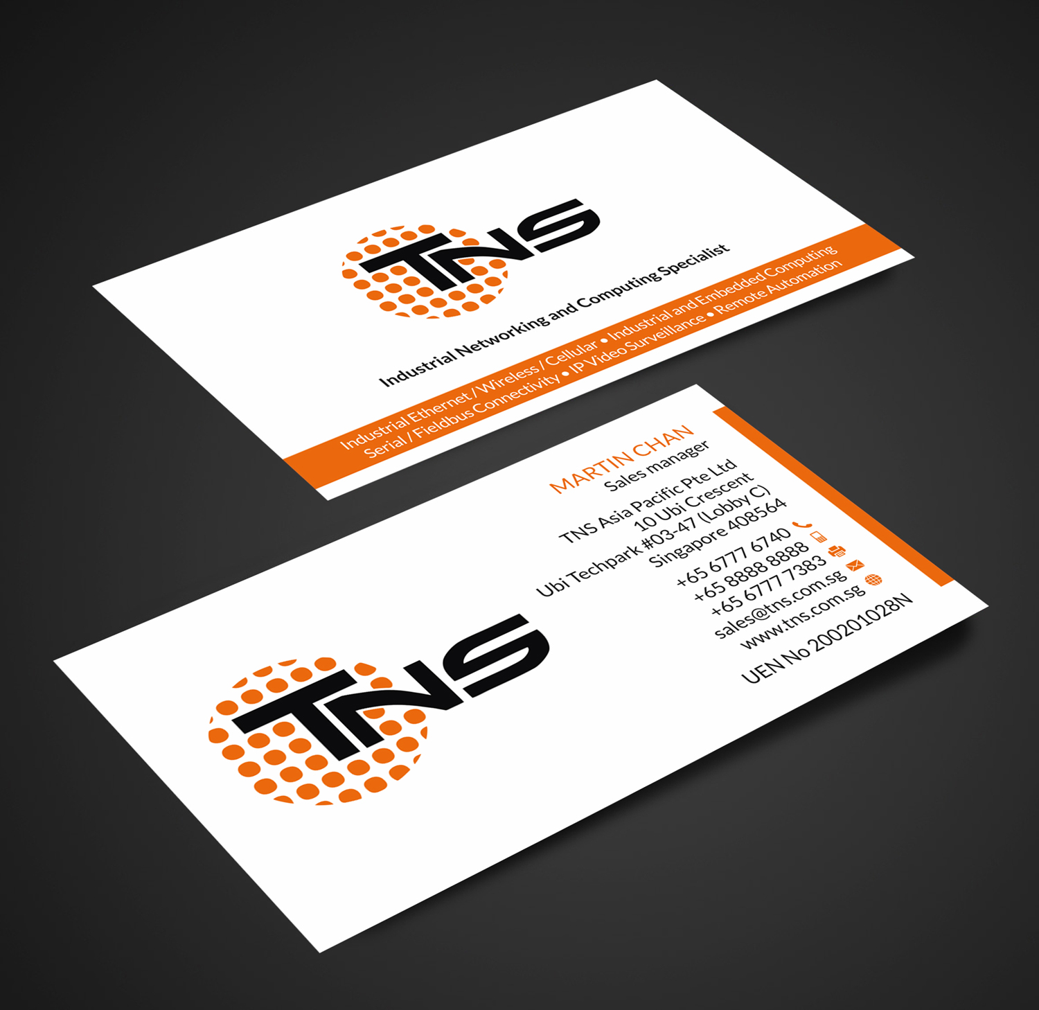 Design de Carte de Visite par SKYdesign pour TNS Asia Pacific Pte Ltd | Design #11104688