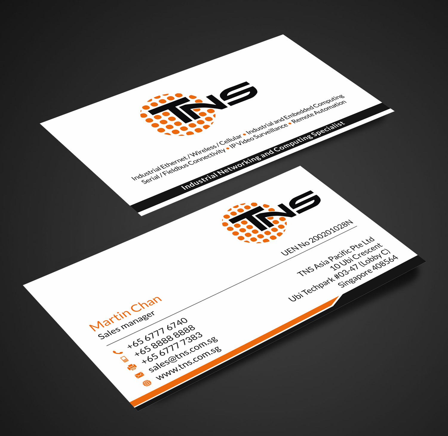 Design de Carte de Visite par SKYdesign pour TNS Asia Pacific Pte Ltd | Design #11104697