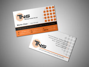Elegant Business Card for Technology Company | Business Card Design by Grafactory