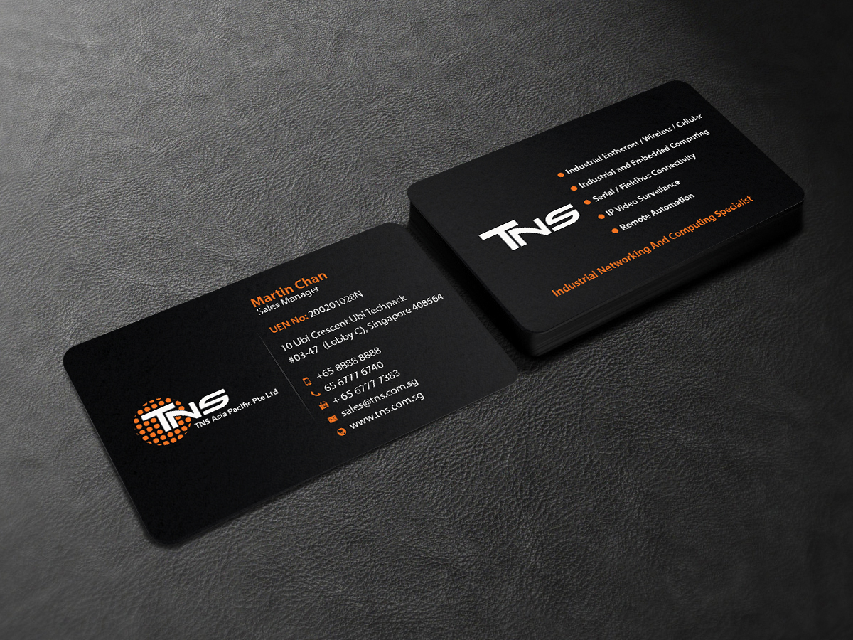 Diseño de Tarjeta de Presentación por Creations Box 2015 para TNS Asia Pacific Pte Ltd | Diseño #11099939