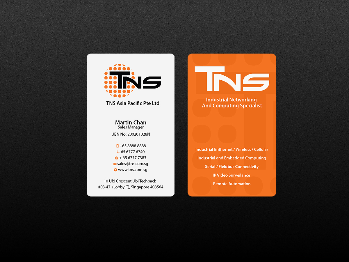 Business Card Design by Creations Box 2015 for TNS Asia Pacific Pte Ltd | Design #11099943