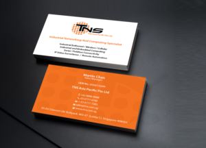 Design de Carte de Visite par Creations Box 2015 pour TNS Asia Pacific Pte Ltd | Design : #11099951