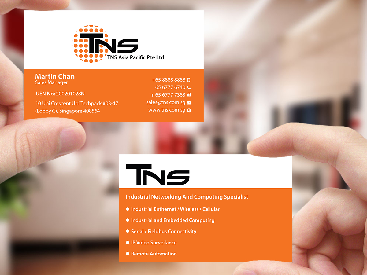Business Card Design by Creations Box 2015 for TNS Asia Pacific Pte Ltd | Design #11099955