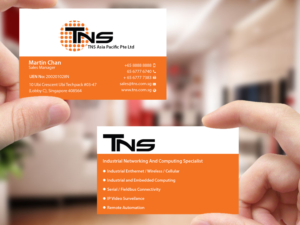 Design de Carte de Visite par Creations Box 2015 pour TNS Asia Pacific Pte Ltd | Design : #11099955