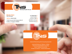 Design de Carte de Visite par Creations Box 2015 pour TNS Asia Pacific Pte Ltd | Design : #11099957