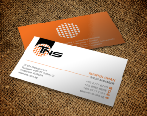 Business Card Design by Brand aid for TNS Asia Pacific Pte Ltd | Design: #11119366
