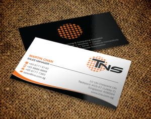 Business Card Design by Brand aid for TNS Asia Pacific Pte Ltd | Design: #11119378